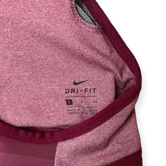 Nike Burgundy Sports Bra - Picture 4 of 5